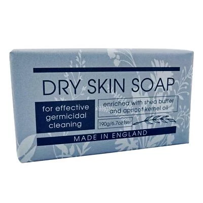 Luxury Vegan Soap Perfume Free Dry Skin Personal Care Soap Bar - English Soap Co - Image 1 of 2