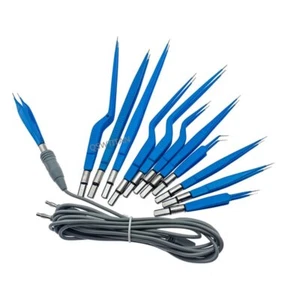 Ophthalmic Electro Surgical EU Electro Insulated Bipolar Forceps Reusable Tools - Picture 1 of 28