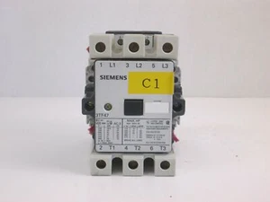 Siemens 3TF47 Magnetic Contactor - Picture 1 of 3