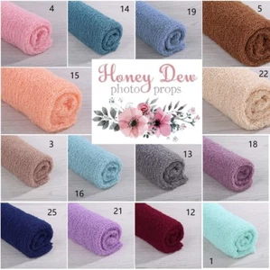 Super Stretch Rayon Wrap for Newborn Photography Wrap Slider Photo Prop - Picture 1 of 40