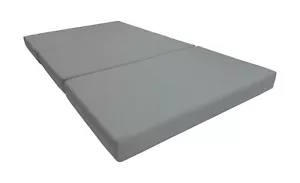 Colchón otomano plegable doble cama de espuma triple, Shikibuton 4 x 39 x 75 gris - Imagen 1 de 3