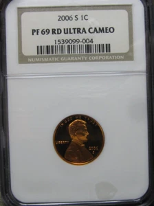 2006-S Proof Lincoln Cent ---- NGC PR-69 Ultra Cameo Slab Coin ---- #641B - Picture 1 of 6