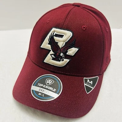 Top of the World Boston College Eagles Stretch Flex Hat M/L Maroon Memory Fit - Image 1 of 4