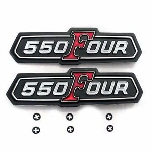 Honda CB550 Four 1974-76 Side Cover Badges (Pair) - Picture 1 of 1
