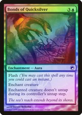 Bonds of Quicksilver FOIL Scars of Mirrodin NM Blue Common MAGIC CARD ABUGames