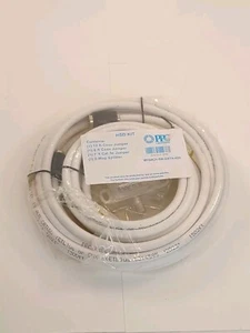 PPC 606211-PPC Kit 12ft 6ft Coax Jumper 7ft Cat 5e Jumper MFG#CH-SIK-DATA-02B - Picture 1 of 9