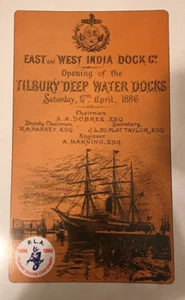 East & West India Dock Co Book - Picture 1 of 3