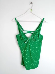 Pour Moi Getaway Underwired Non Padded Tankini Size 36C Green RRP£49 New F2 - Picture 1 of 10