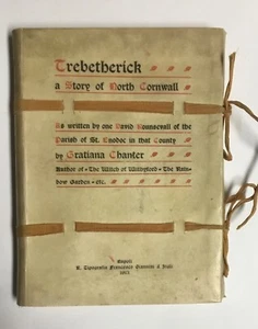 Trebetherick Story North Cornwall by Gratiana Chanter 1913 SC GOOD condition - Picture 1 of 11