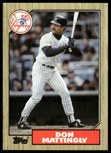 1987 Topps #500 Don Mattingly - Bild 1 von 2