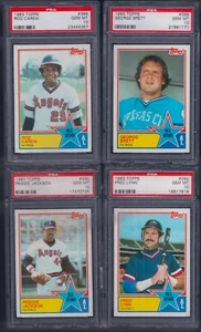 PSA 10 1983 Topps #386 Rod Carew California Angels HOF All-Star ONLY - Picture 1 of 20