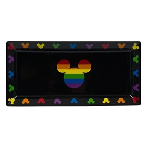 Disney Rainbow Collection Mickey Mouse Rechteck Charcuterie Serviertablett - Bild 1 von 1