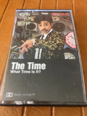 THE TIME CASSETTE TAPE WHAT TIME IS IT PLAY TESTED 1982 MORRIS DAY 777-9311 FUNK - Image 1 of 4