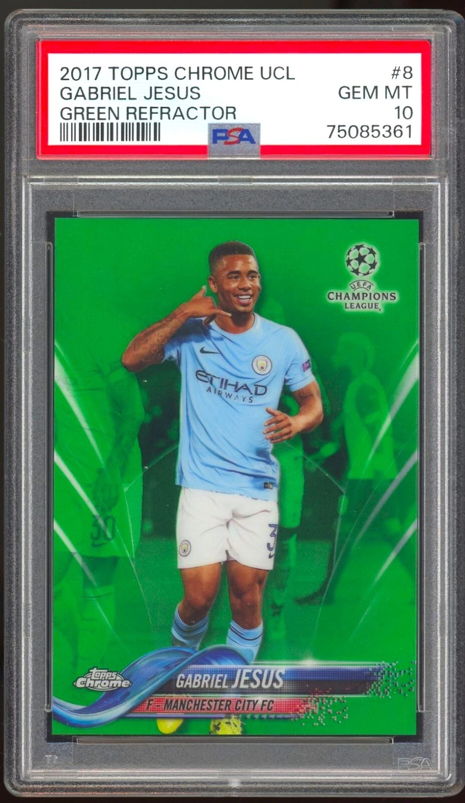 ガブリエル ジェズス 直筆 サイン マンチェスターシティ アーセナル