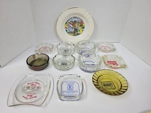 Vintage Ashtrays Lot of 12 Casino, Hotel, Cruise Nice! - Picture 1 of 10