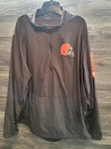 Chaqueta cortavientos Nike Onfield Apparel de los Cleveland Browns de la NFL para hombre talla XXL - Imagen 1 de 6