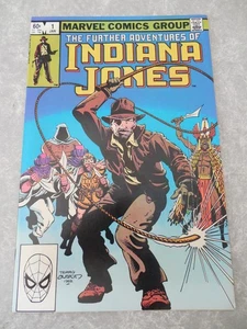 THE FURTHER ADVENTURES OF INDIANA JONES #1, MARVEL COMICS, 1983, 9.6 NM+! - Picture 1 of 2