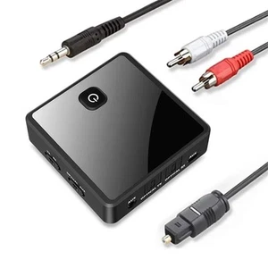 Émetteur-Récepteur Audio Sans Fil Bluetooth 5.0 AUX Optique pour Voiture U6P1 - Photo 1/9