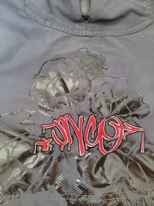 JNCO Men's Cargo Shorts Size 40 Y2K Heavy Duty Twill Skull Decal Read Damaged - Picture 1 of 20