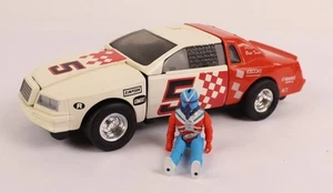 Modellino Kenner M.A.S.K RAZORBACK 1987 vintage con Brad Turner e casco - Foto 1 di 15