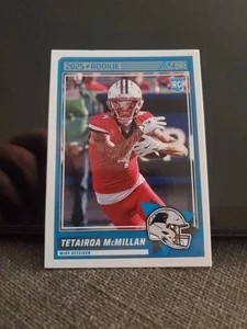 2025 Panini Score Tetairoa McMillan Carolina Panthers RC - Foto 1 di 2