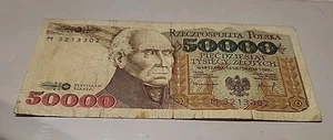 50.000 Zloty 1993 Polen - Bild 1 von 4