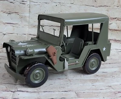 Army Jeep Model Scale 1/12, Arts and Craft Decoration, Gift items, Antique Decor - Image 1 of 4
