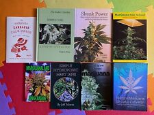 Marijuana Grow Books Pot Cannabis Cultivation Hydroponic Farm Garden Drug Guides