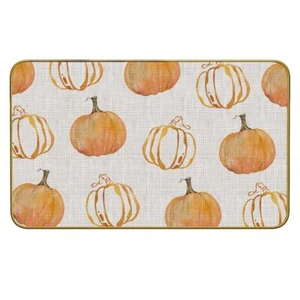 Fall Door MatFall Welcome MatFall Pumpkin Kitchen Home Doormat Door MatAutumn... - Picture 1 of 5