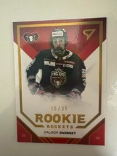 Dalibor Dvorsky 2020-21 SportZoo Tipos extraliga Rookie Rockets Gold /35