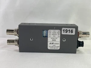 AJA Video Model D4E Serial Digital Encoder No Power Supply FREE SHIPPING - Picture 1 of 6