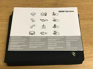 BMW SERVICE BOOK BRAND NEW GENUINE FOR ALL PETROL DIESEL BMW 1 series 2 series - Picture 1 of 3