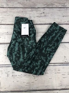 Nike One Printed High Rise 7/8 Ankle Leggings Womens Size Small FZ3229-338 Green - Picture 1 of 7