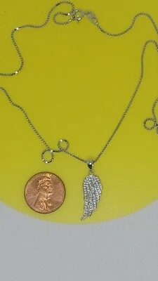 Cadena Y Dije De Alita De Plata925 Foto 1 de 3