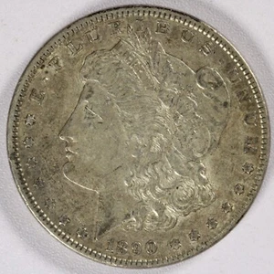 1890 $1 Morgan Silver Dollar-XF - Picture 1 of 2