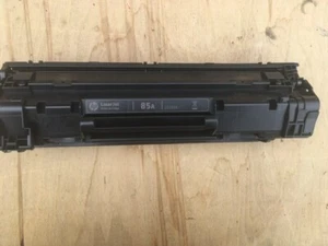 HP 85A TONER CARTRIDGE PARTIALLY FULL BLACK CE285A - Picture 1 of 3