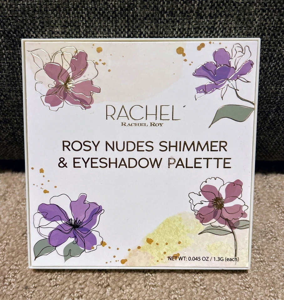 Rachel Roy Rosy Nudes Shimmer & Eyeshadow Palette - 0.045 oz / 1.3 g NEW - Image 1 of 4