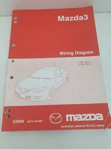 Mazda Factory Manual - Mazda3 Wiring Diagram 5672-1A-06E - Picture 1 of 5
