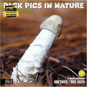 D'Ck Pics in Nature 2025 Wall Calendar 12 Month | 12" X 24" Open | Thick & Sturd - Picture 1 of 6