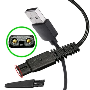 USB Cable Compatible with Microtouch Solo Men'S Electric Shaver, 39.4In 5V - Picture 1 of 12