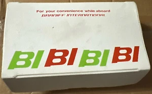 Rare Vintage Braniff International "Convenience" Box for Baby Care in Vinyl - Picture 1 of 3
