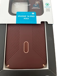 Speck iPhone 14 Pro Max Grip Magsafe Protective Case - Brown - Zdjęcie 1 z 3