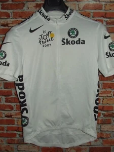BIANCA TOUR 2007 NIKE MAGLIA BICI CICLISMO SHIRT MAILLOT CYCLISM tg. S - Imagen 1 de 2