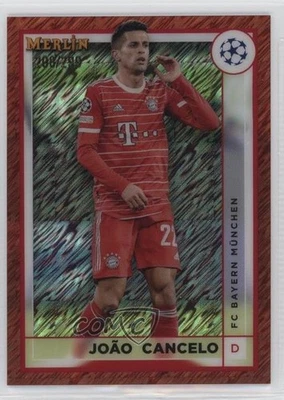 2022 Merlin UEFA Club Competitions Rose Gold Shimmer Refractor Joao Cancelo João - Image 1 of 2
