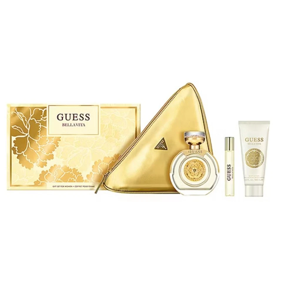 Conjunto de presente feminino Guess Bella Vita rosa - Imagem 1 de 1