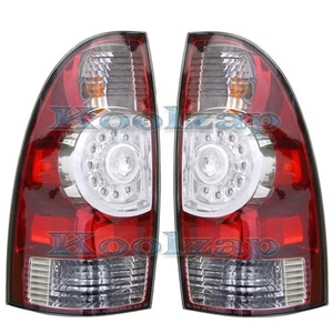 CAPA For 09-15 Tacoma Truck LED Taillight Taillamp Brake Light Lamp 2PC PAIR SET - Picture 1 of 9