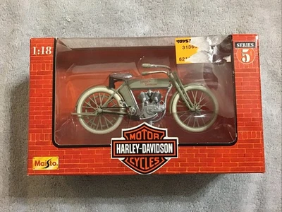 Harley-Davidson 1998 1909 doble 5D V-Twin motocicleta Maisto 1/18 serie 5 Foto 1 de 3