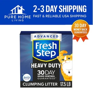 Odor Eliminating Cat Litter - Heavy Duty Formula, 17.5 lb for 30 Days Fresh - Picture 1 of 15