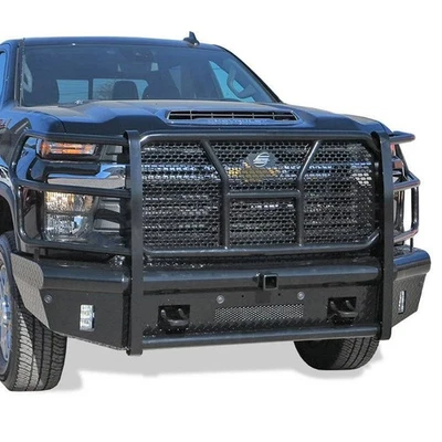 For Chevy Silverado 2500 HD 24-25 Bumper Full Width Black Front HD Bumper w - Image 1 of 4