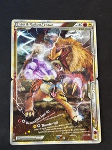 LP+ Entei & Raikou Legend Top & Bottom Unleashed Holo 90-91/95 - Picture 1 of 2